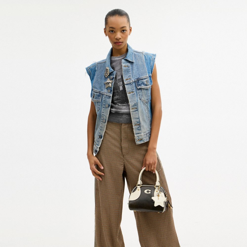 Женские сумки Coach Bowling Top Handle Bag — фото 7