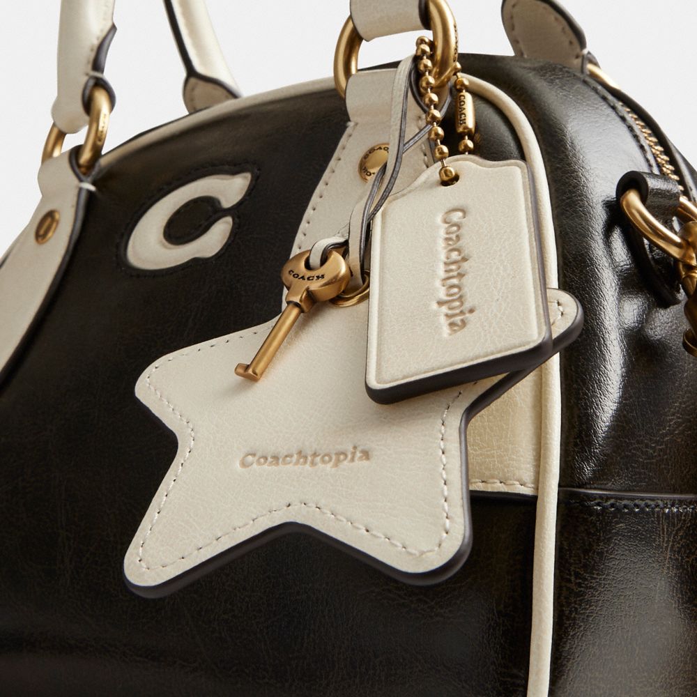 Женские сумки Coach Bowling Top Handle Bag — фото 8