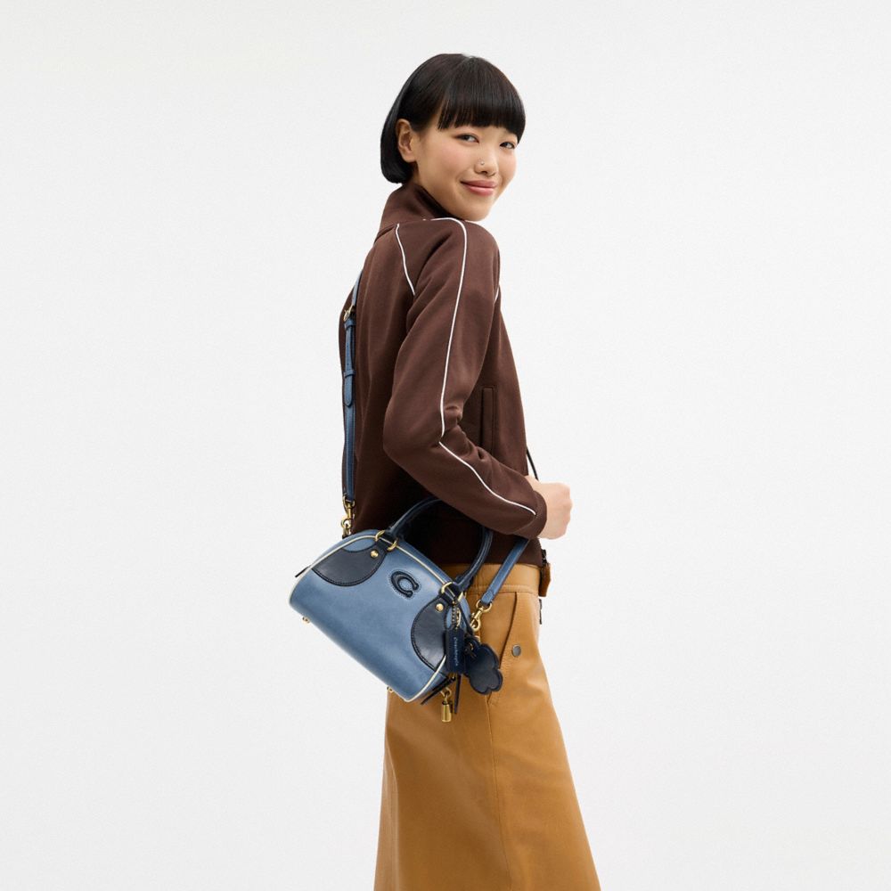 COACH®,Bowling Top Handle Bag,,Detail View