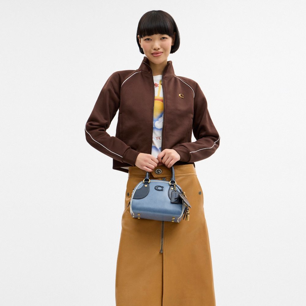COACH®,Bowling Top Handle Bag,,Detail View