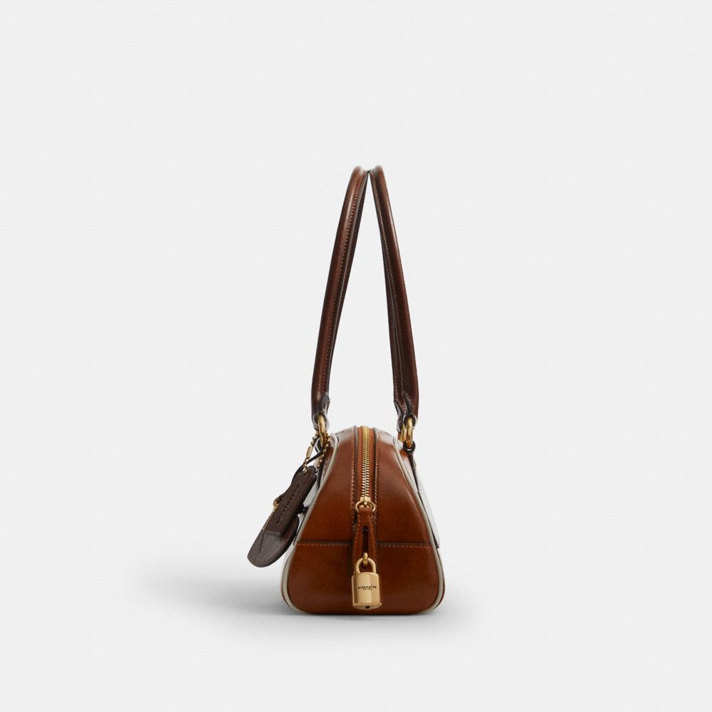 COACH®,Bowling Shoulder Bag,,Group View