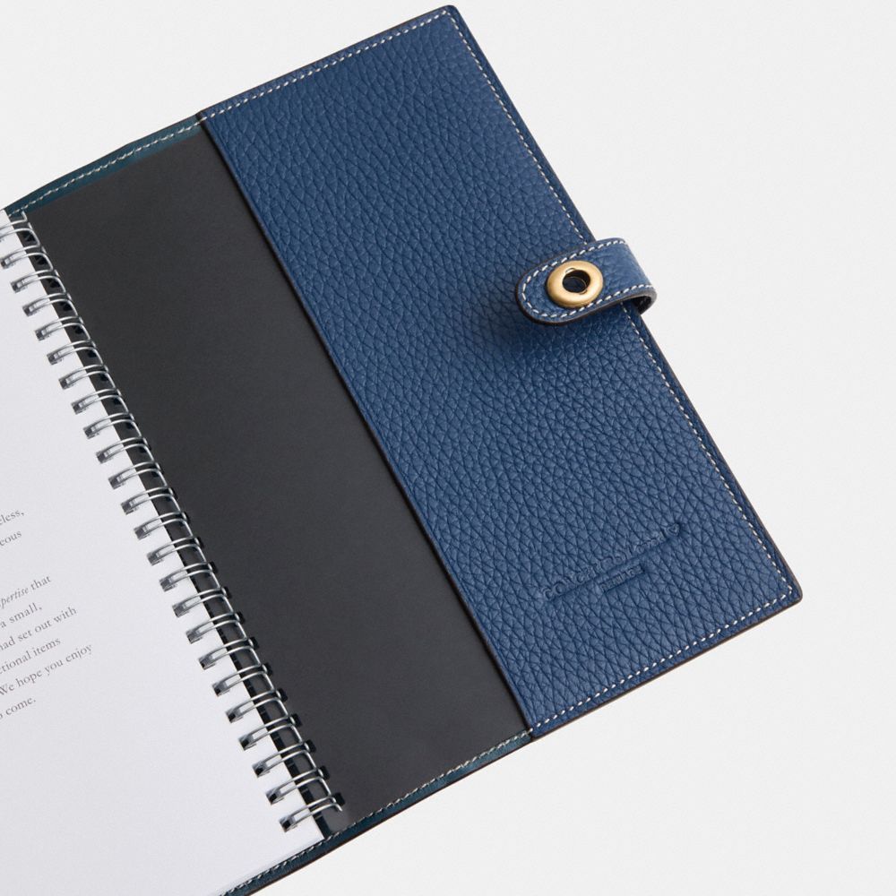 COACH®,Remade Notebook,,Interior View