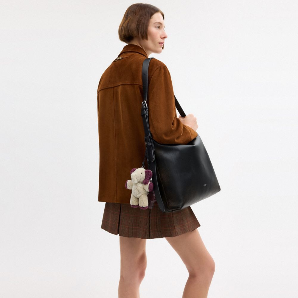 Мужские сумки Coach Mott Messenger 38 In Loved Leather With Charms — фото 6