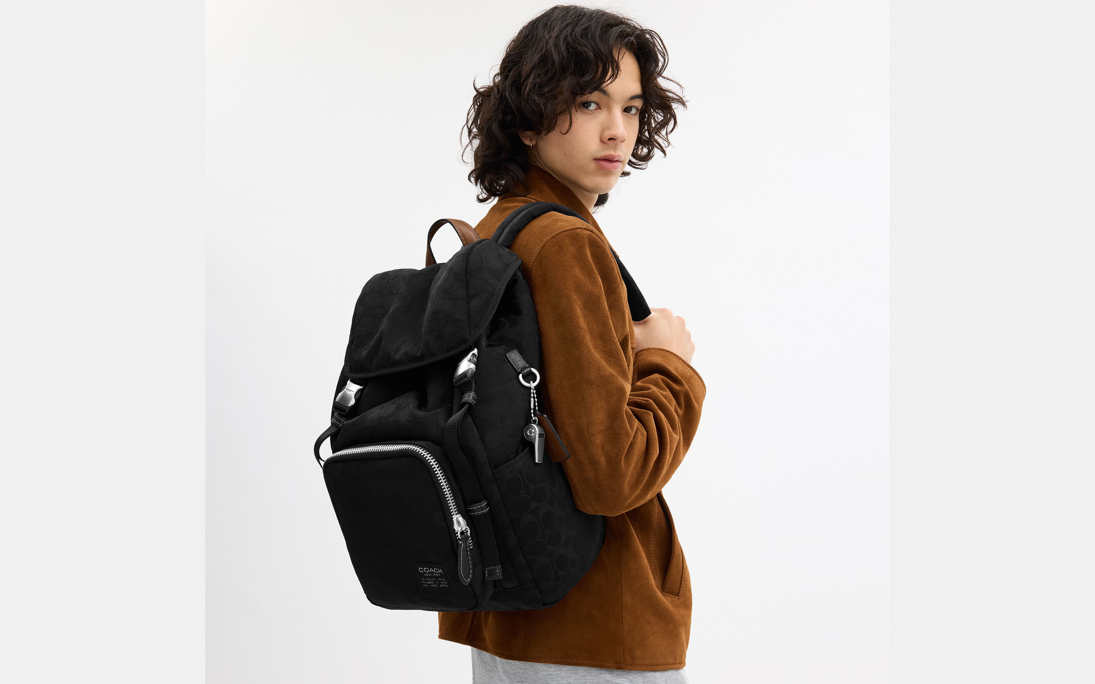 Logan Backpack Signature Nylon