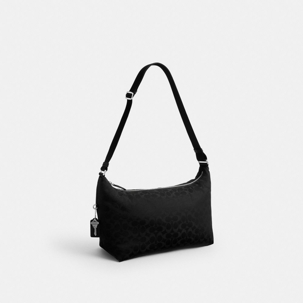 Coach Leo Crossbody In Signature Nylon — фото 2