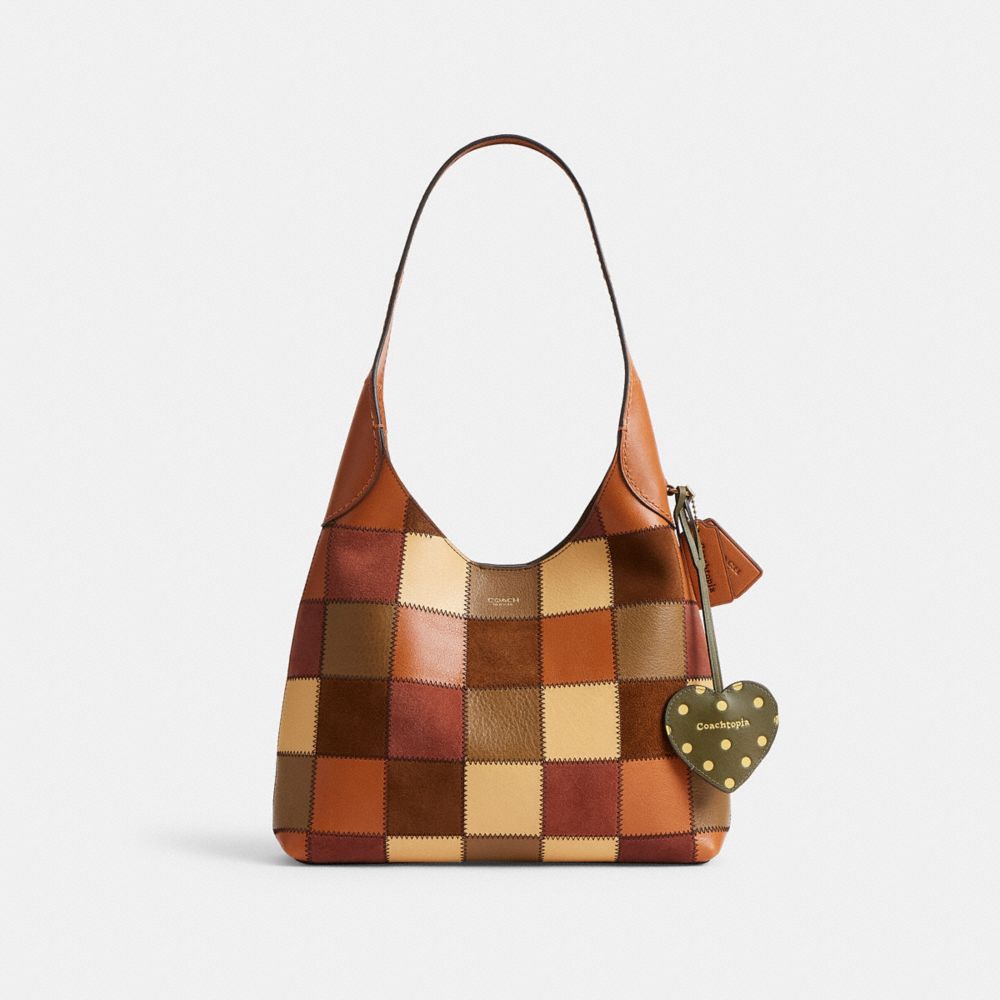 Брелоки Coach Heart Bag Charm With Key Ring — фото 2