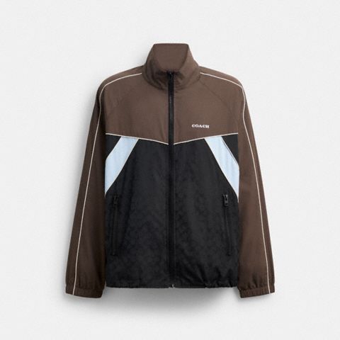 Мужские куртки Coach Track Jacket In Recycled Polyester