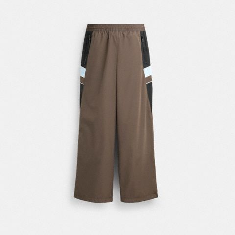Мужские брюки Coach Straight Leg Track Pants In Recycled Polyester