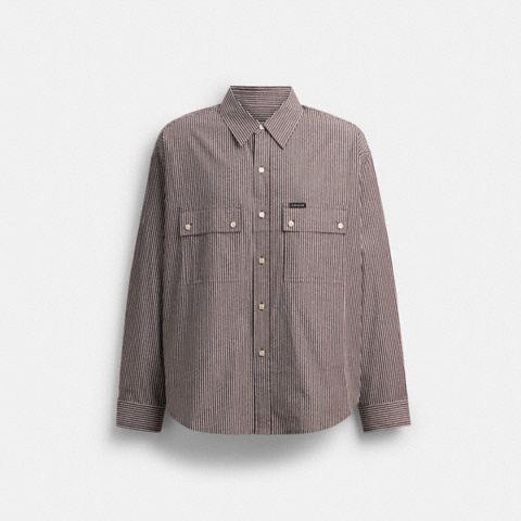 Coach Long Sleeve Button Up Shirt