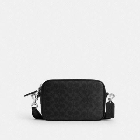 Coach Radio Camera Bag In Signature Canvas