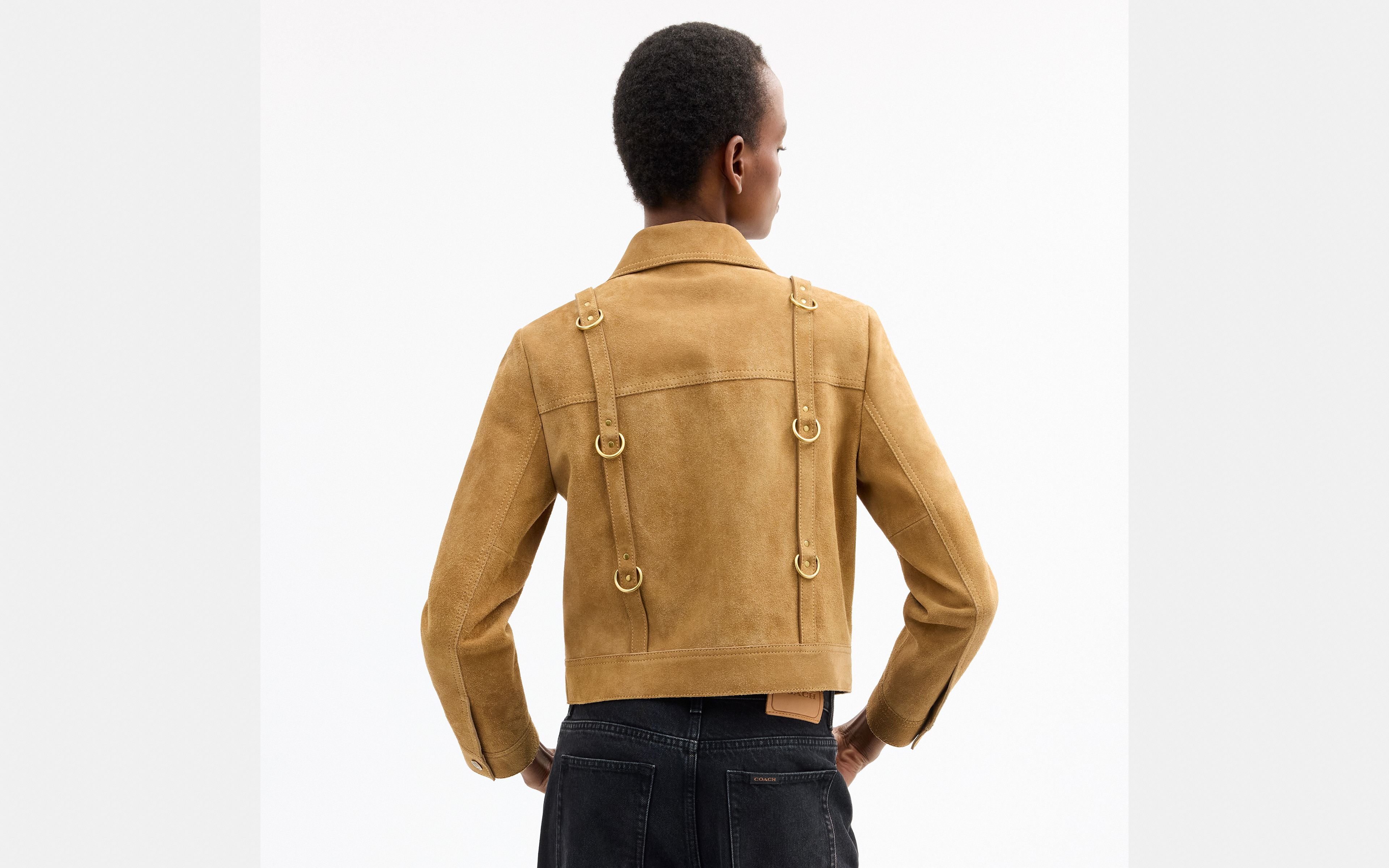 Coach | Brain Dead Suede Strap Jacket