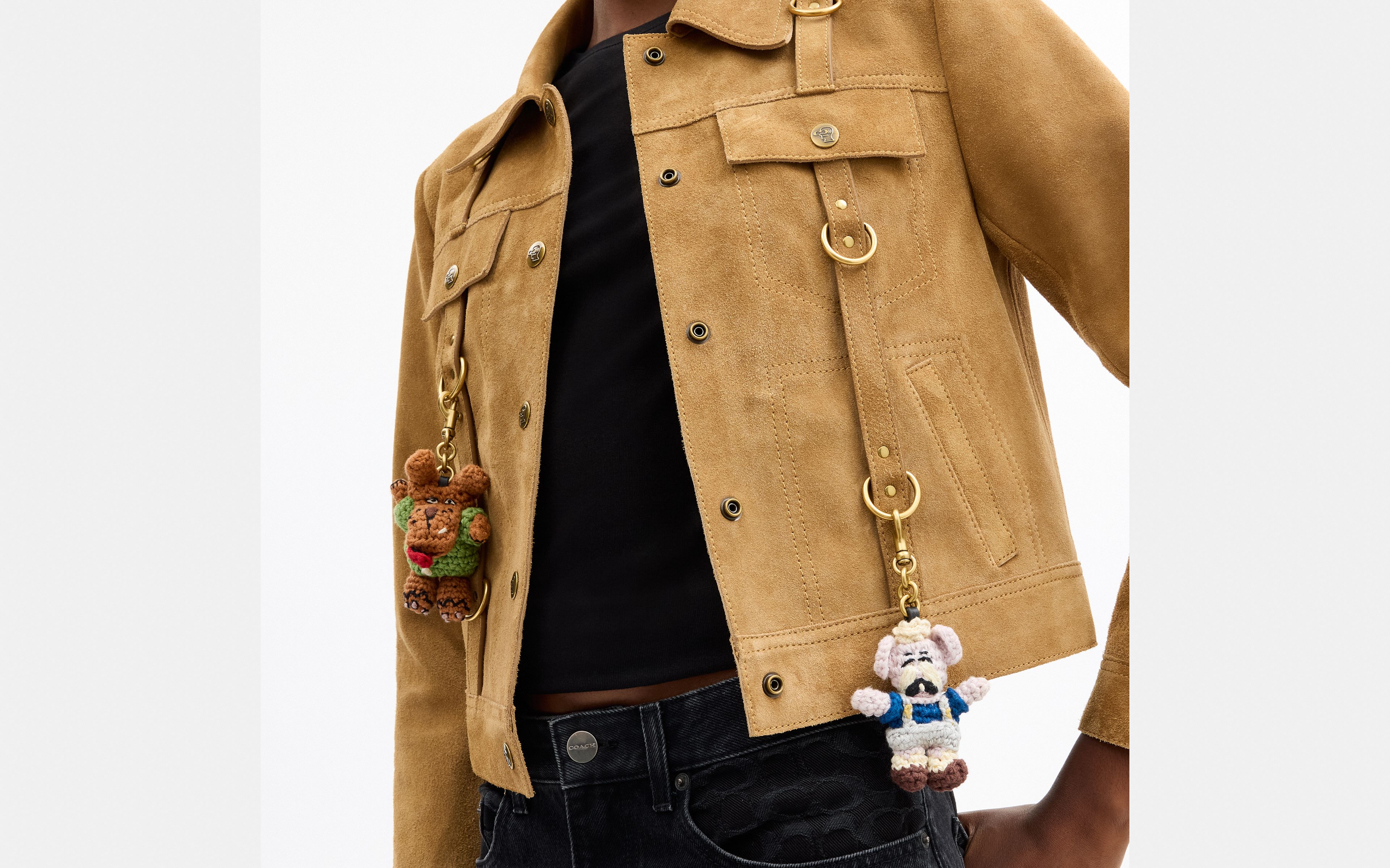 Coach | Brain Dead Suede Strap Jacket