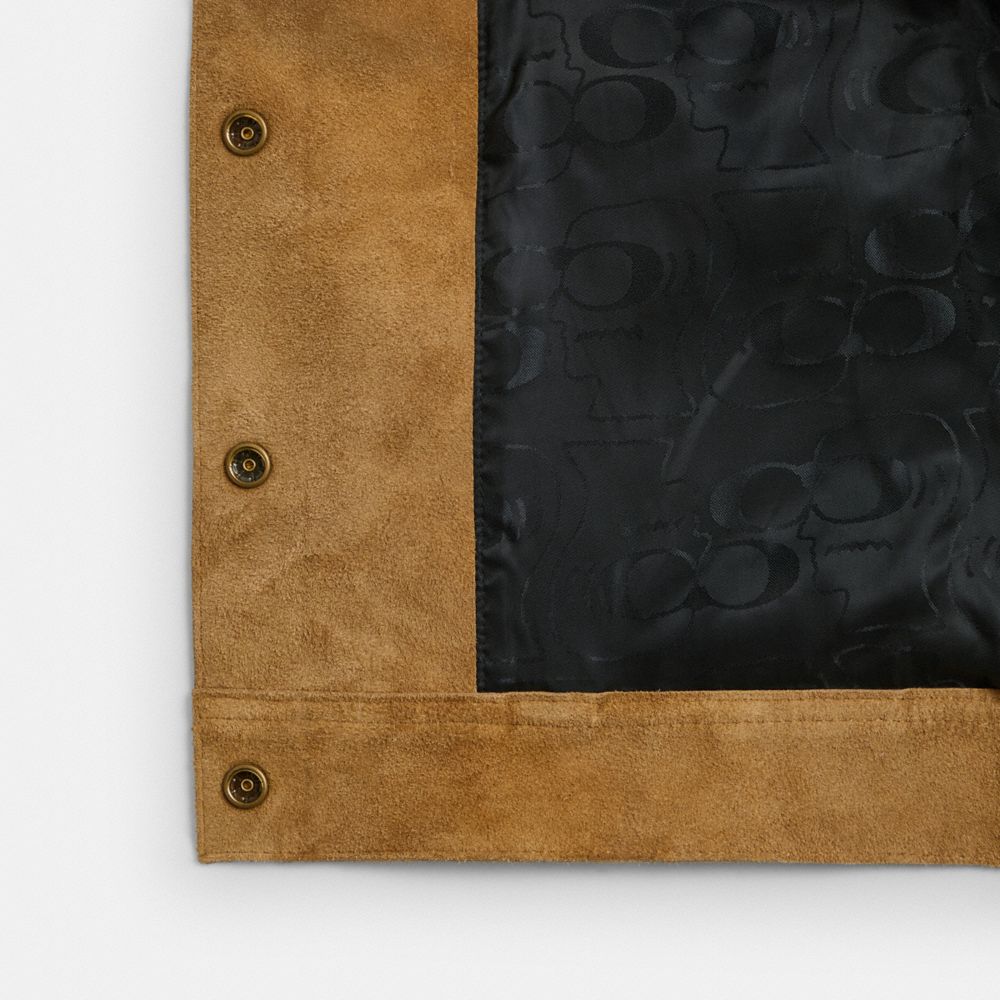 Женские куртки Coach | Brain Dead Suede Strap Jacket — фото 2