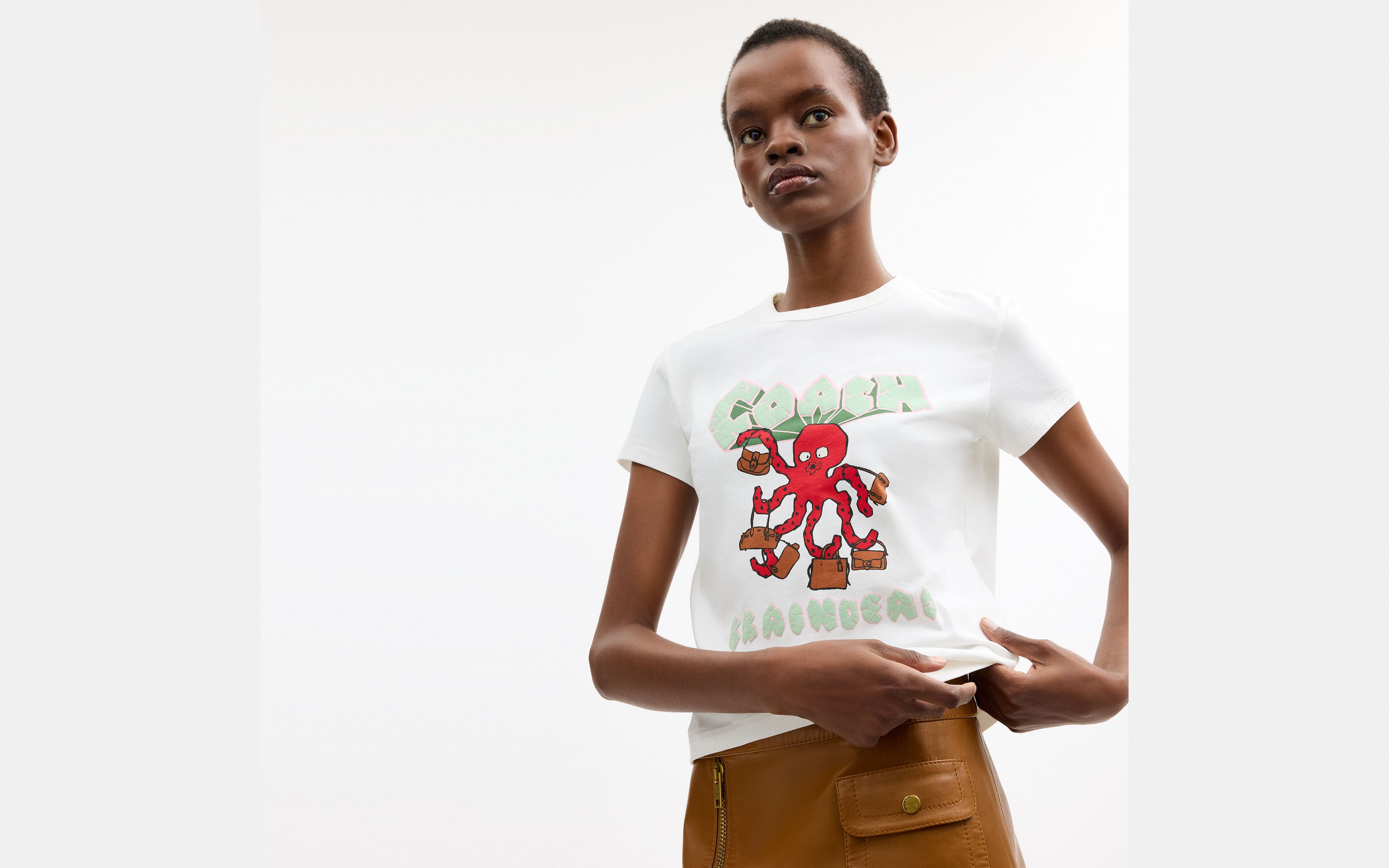 Coach | Brain Dead Octopus 90s T-Shirt