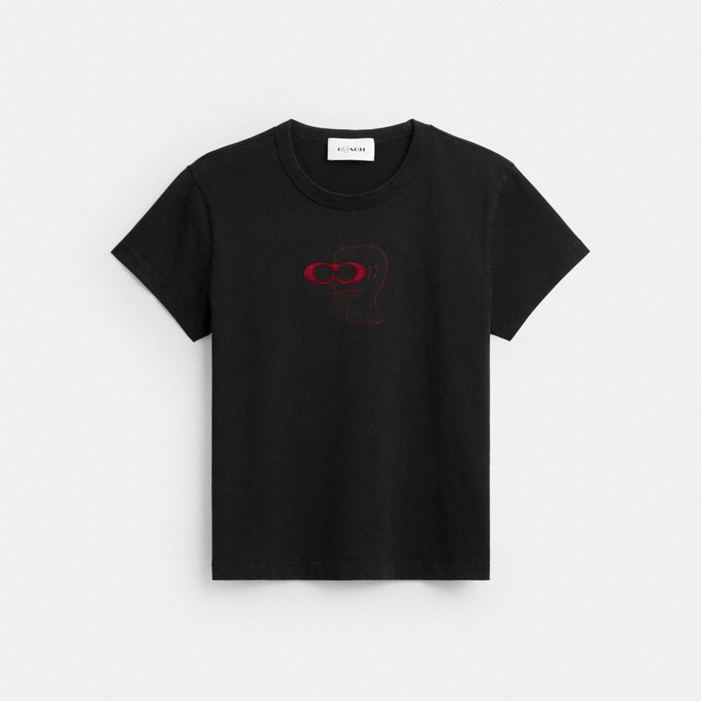 【COACH | BRAIN DEAD】90'S Tシャツ・オーガニック コットン, ﾌﾞﾗｯｸ, ProductTile