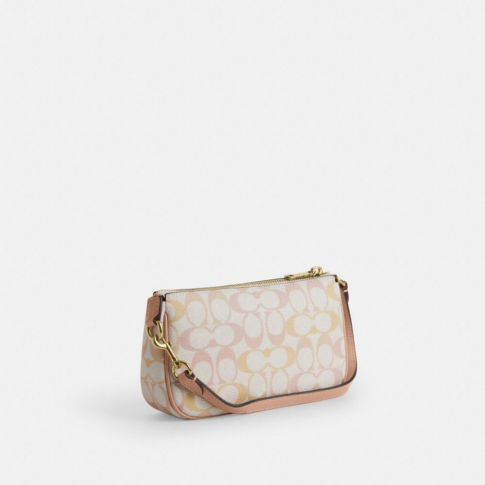 COACH®,Nolita 19 In Pretty Signature Canvas,,Angle View