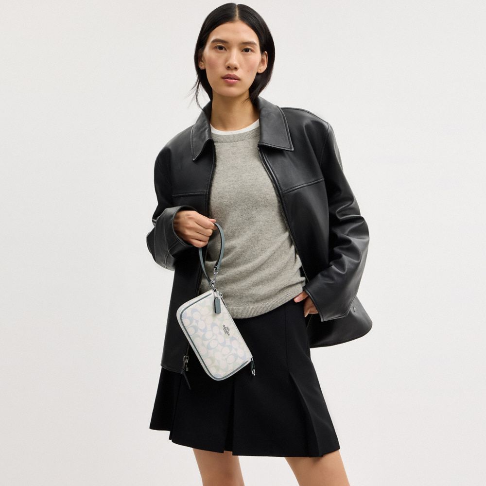 COACH®,Nolita 19 In Signature Canvas,,Detail View