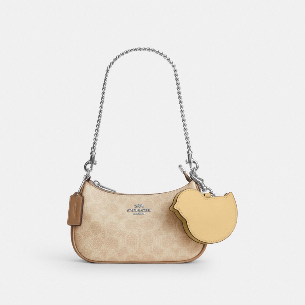 COACH®,Chick Bag Charm,,Angle View