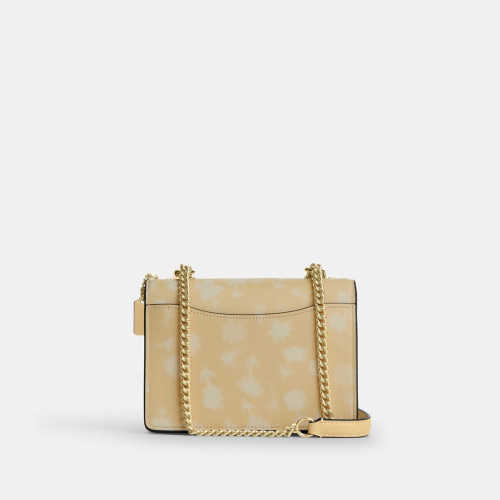COACH®,Mini Klare Crossbody Bag With Floral Print,,Back View