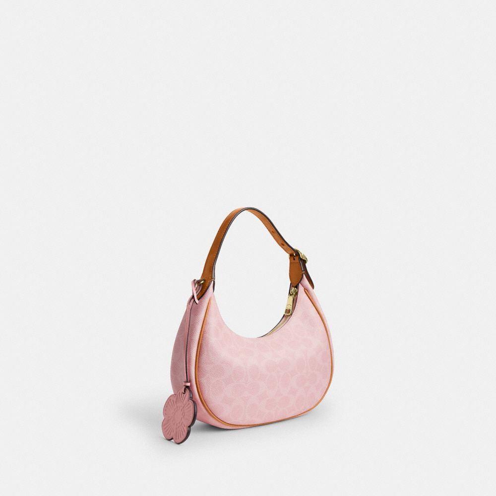 COACH® GB | Emily Shoulder Bag In Signature Canvas With Charms