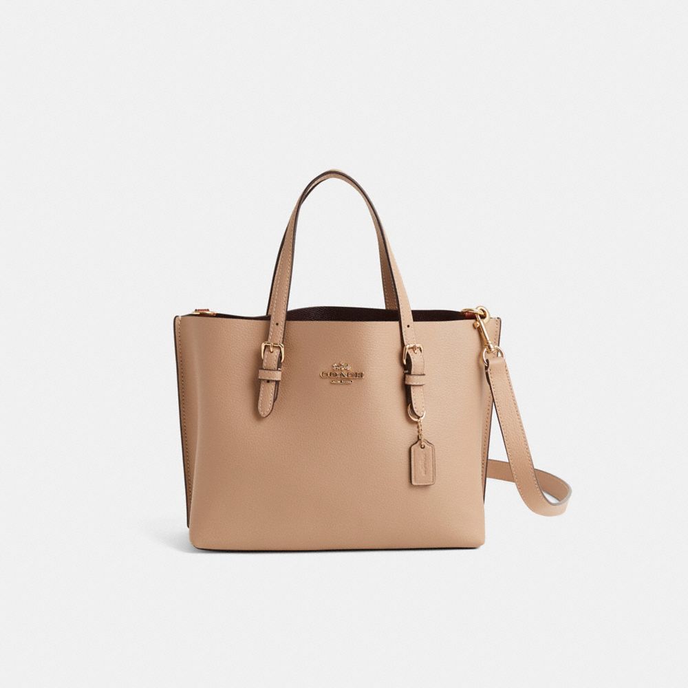 COACH®,Restored Mollie Tote Bag 25,,Front View