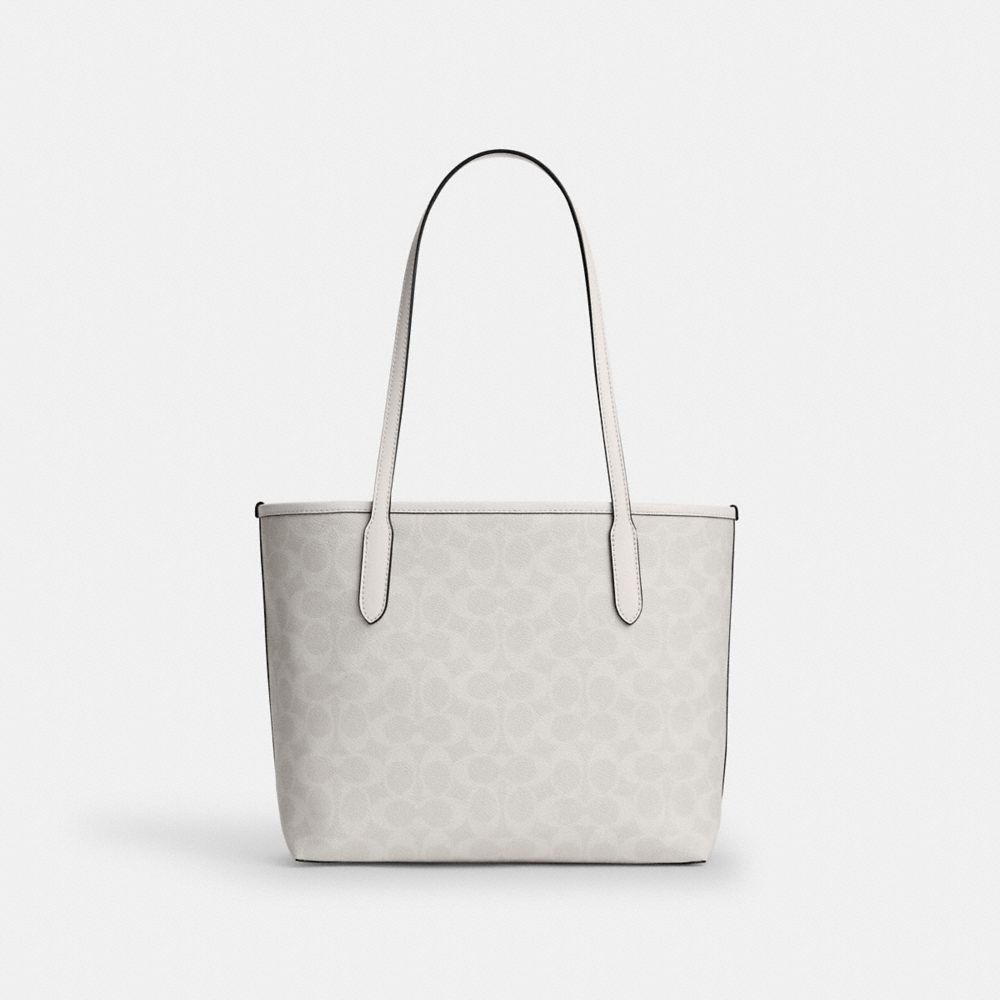 Medium City Tote Bag In Signature Canvas | COACH®
