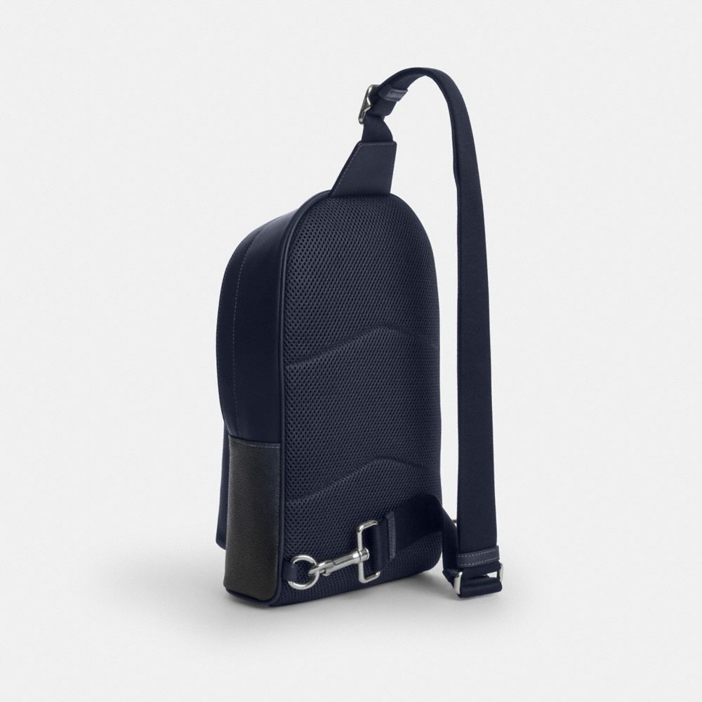 COACH®,West Pack In Ombre Signature Canvas,,Angle View