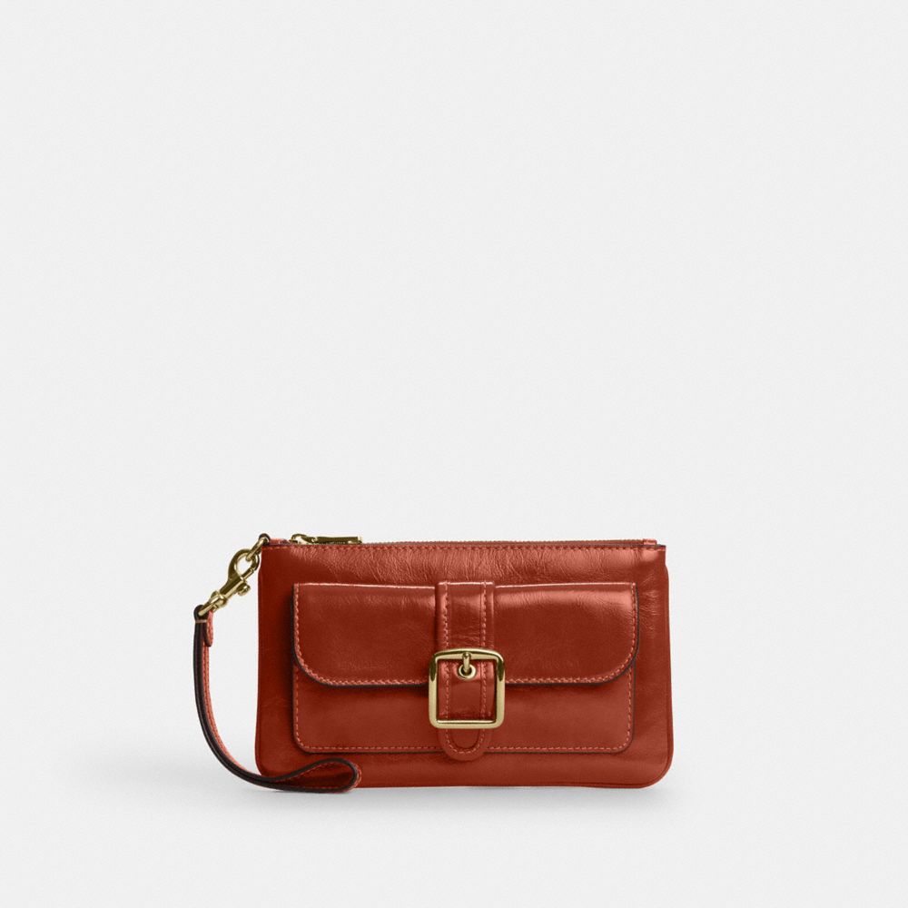 COACH®,Ashton Wristlet,,Front View