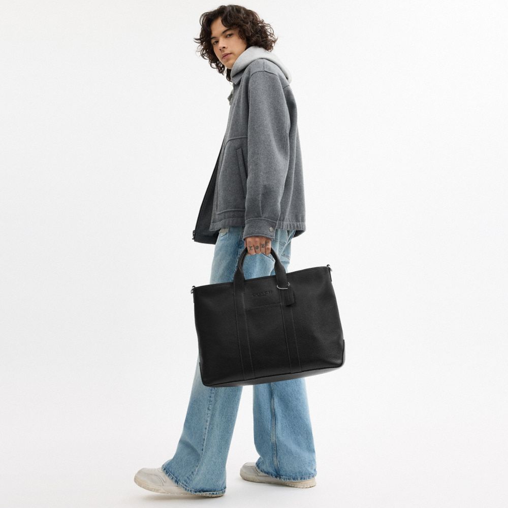 COACH®,Grayson Tote Bag With Charms,,Detail View