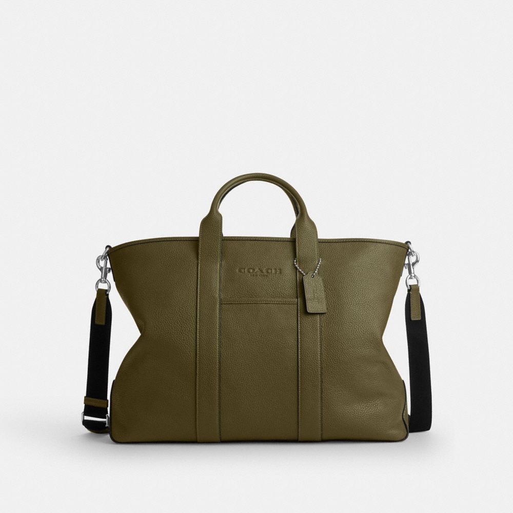 COACH®,Grayson Tote Bag With Charms,,Front View