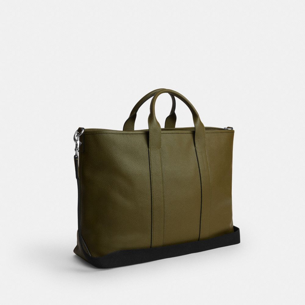 COACH®,Grayson Tote Bag With Charms,,Angle View