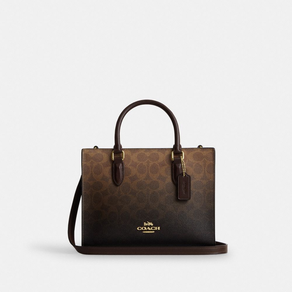 COACH®,Or/Brun,Front View