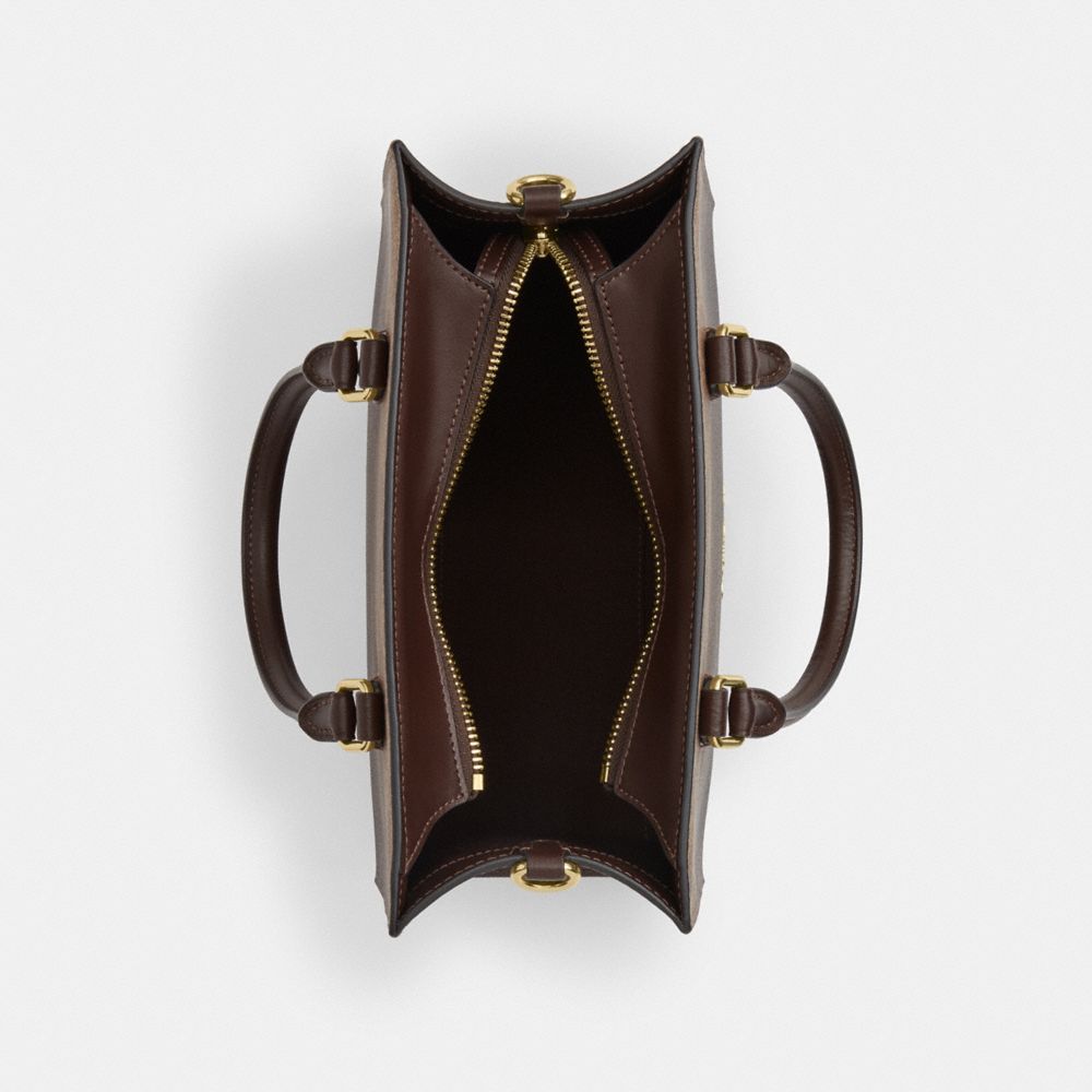 COACH®,Or/Brun,Inside View,Top View