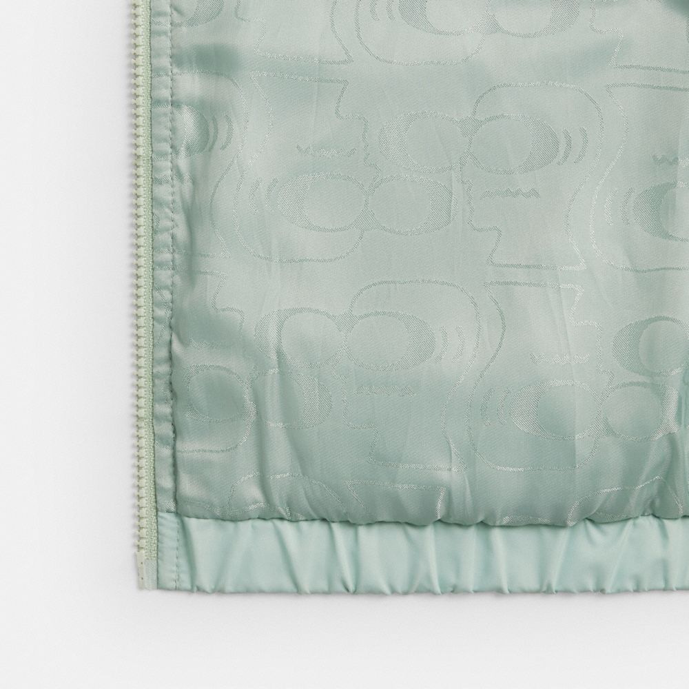 Женские куртки Coach | Brain Dead Star Cropped Windbreaker In Recycled Polyamide — фото 2