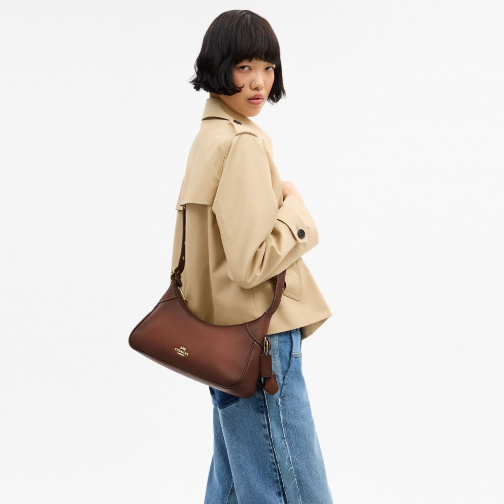 COACH®,Or/Sapin Rouge,Detail View