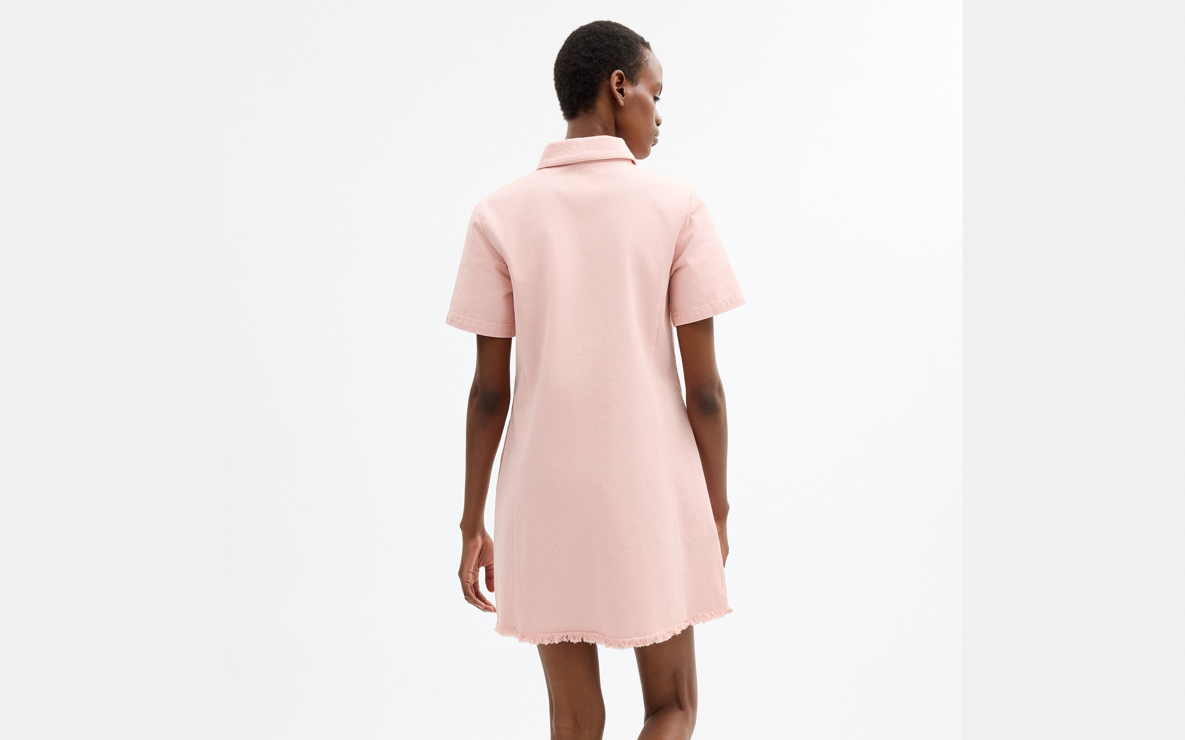 Coach | Brain Dead Short Sleeve Denim Mini Dress