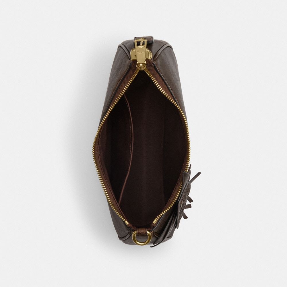 Teri Shoulder Bag With Floral Applique