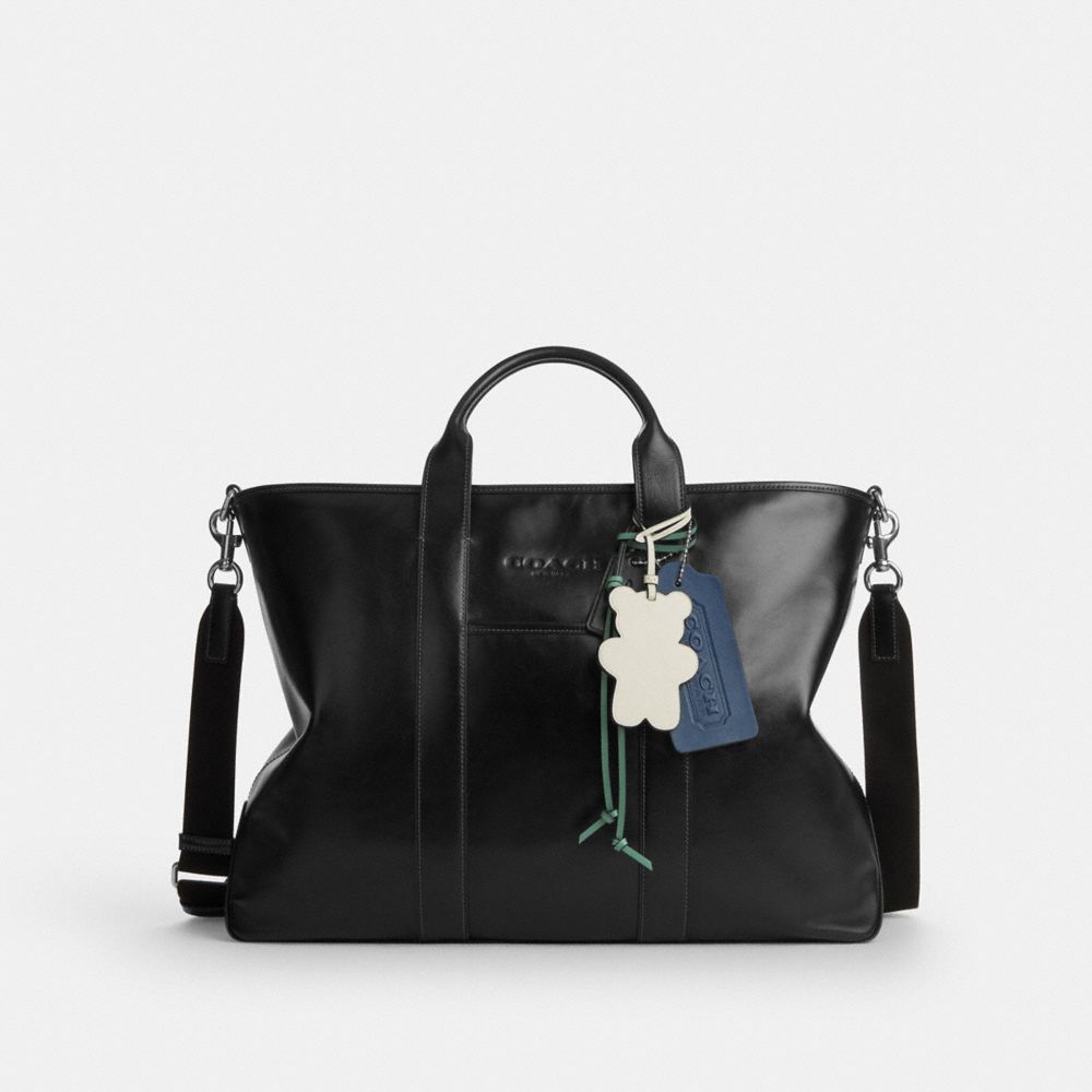 COACH®,Grayson Tote Bag With Charms,,Front View