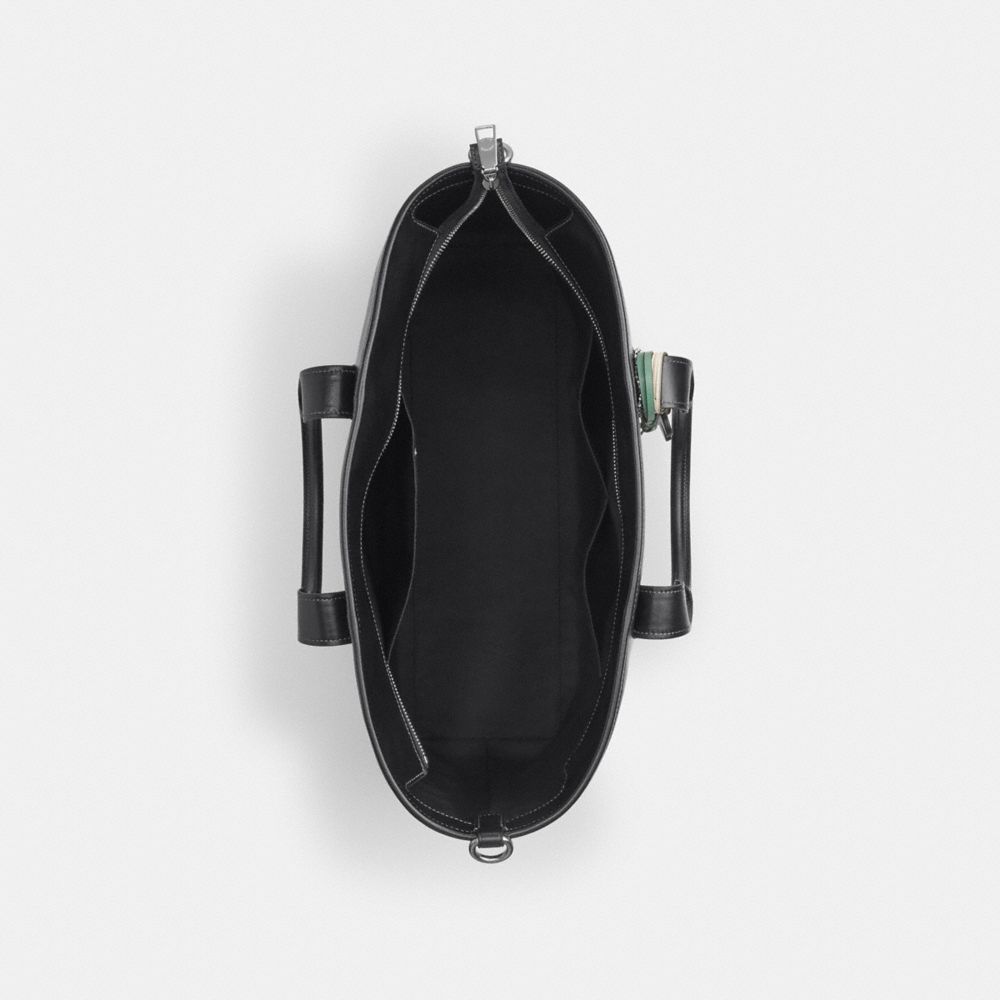 COACH®,Grayson Tote Bag With Charms,,Inside View,Top View