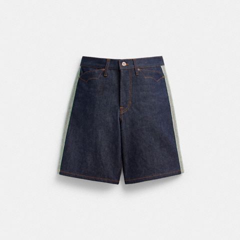 Женские шорты Coach Brain Dead Denim Skater Shorts In Recycled Cotton