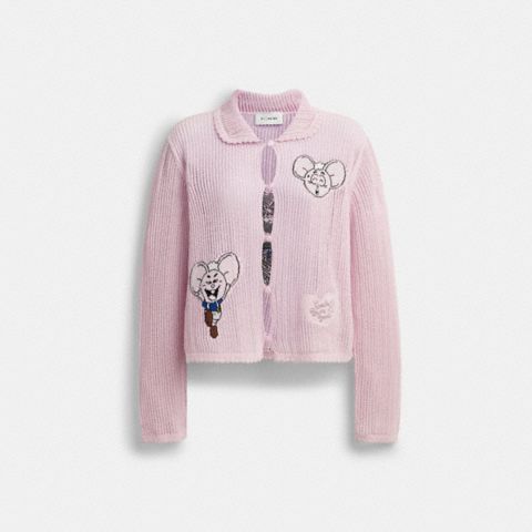 Coach | Brain Dead Kachi Mouse Cardigan In Organic Cotton