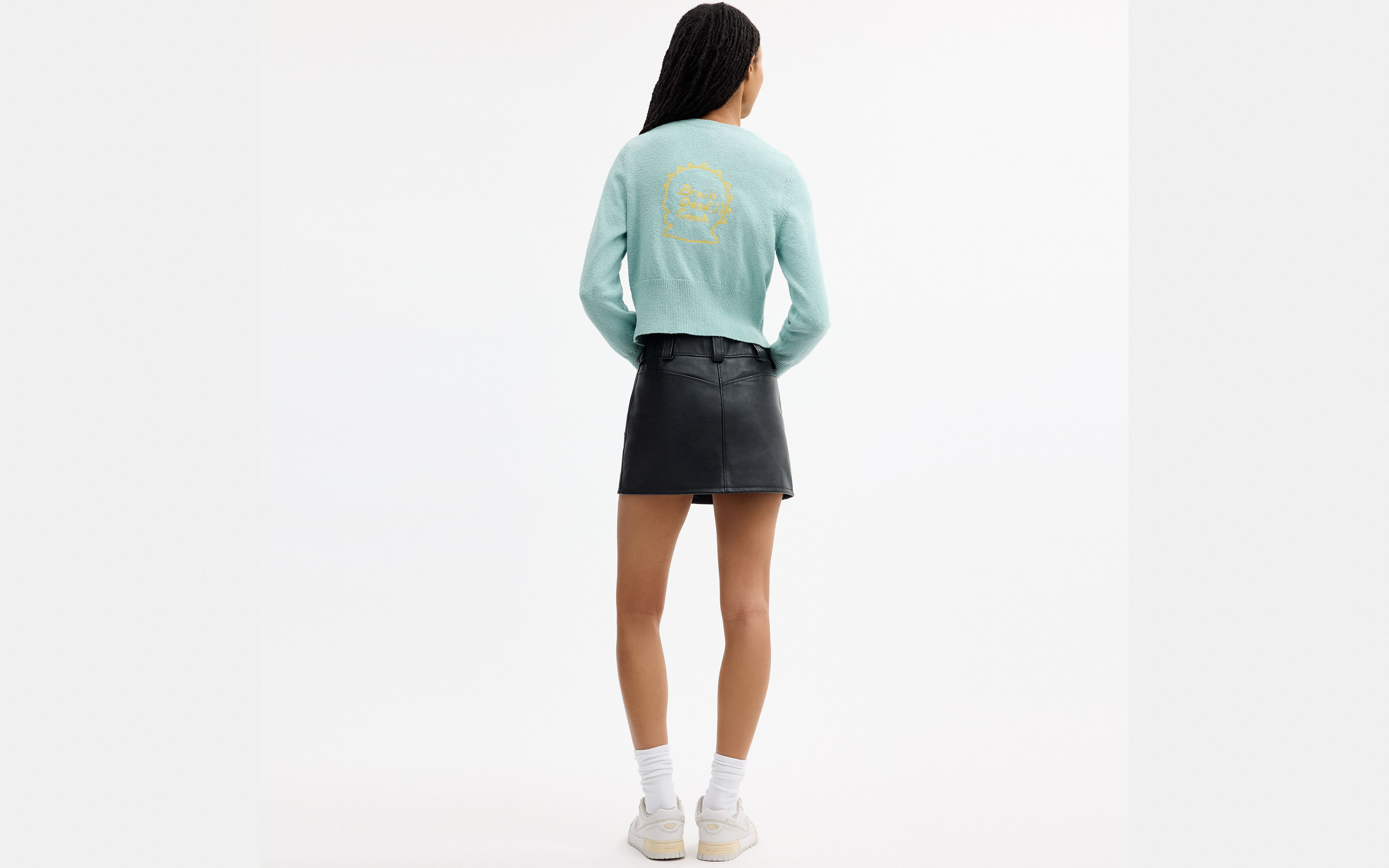 Coach | Brain Dead Plush Character Cardigan Organic Cotton
