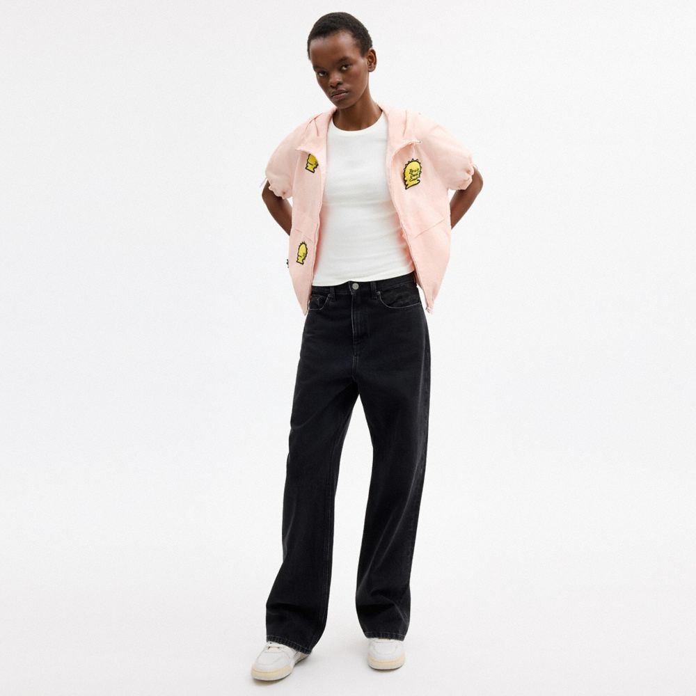 Женские куртки Coach | Brain Dead Short Sleeve Windbreaker — фото 2