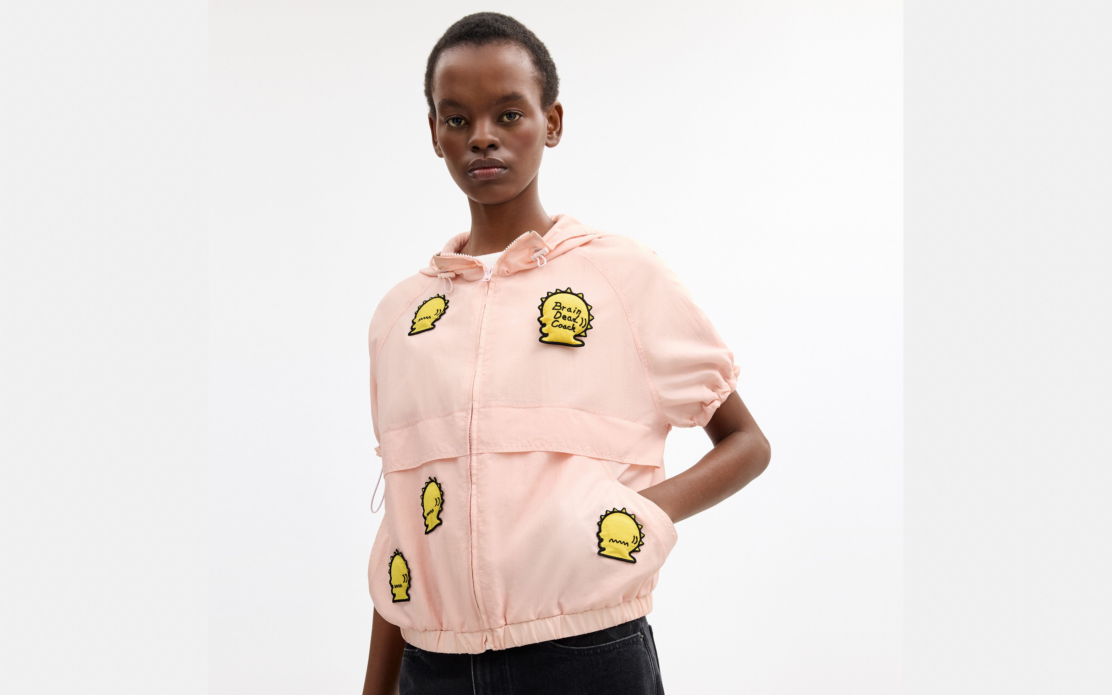 Coach | Brain Dead Short Sleeve Windbreaker