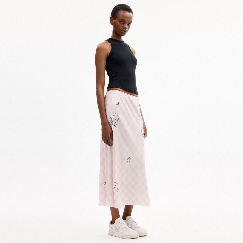 Coach | Brain Dead Embroidered Slip Skirt — фото 2