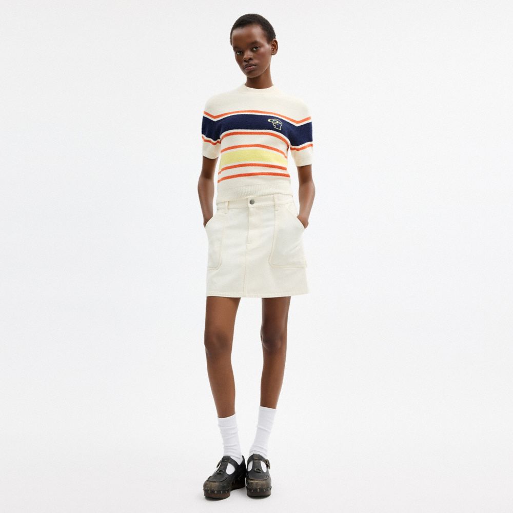 Coach | Brain Dead Striped Knit Top — фото 2