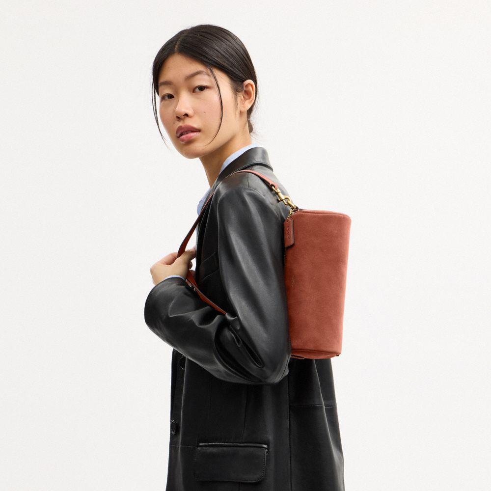 COACH®,Barrel Bag,,Detail View