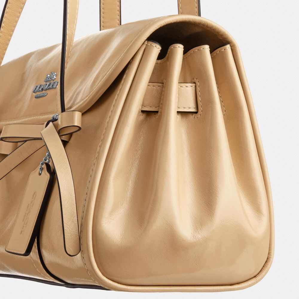 Bridget Flap Shoulder Bag With Bows