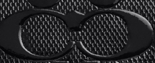 COACH®,Nolita 19 In Signature Leather With Heart Charm,Leather,Shoulder Bag,Metal,Logo,Heart Embellishment,Shoulder Guard,...,Black,Front View