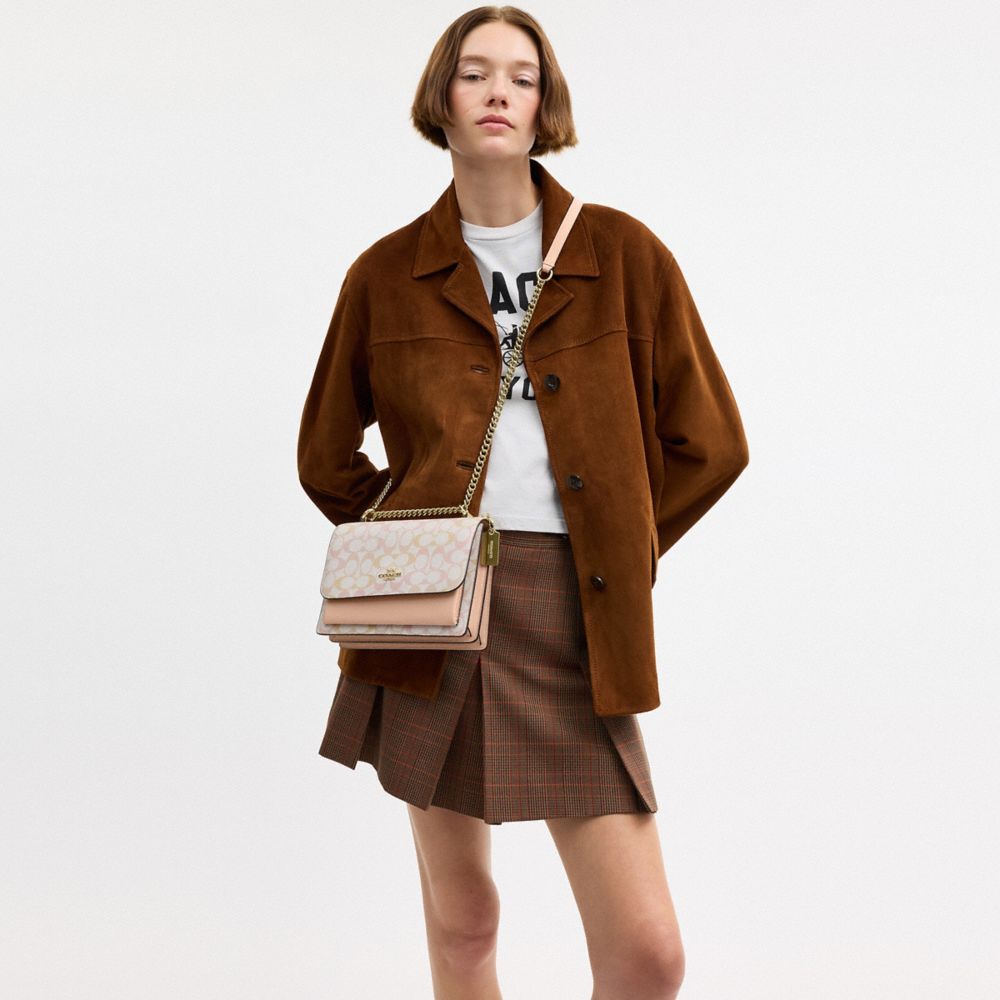 COACH®,Klare Crossbody Bag In Signature Canvas,